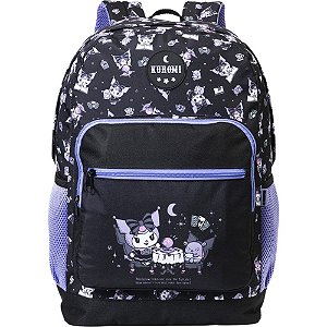 Mochila kuromi college preta gr - xeryus (unidade)