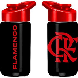 Garrafa plastica flamengo 500ml - kit (unidade)
