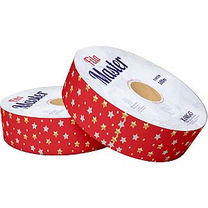 Fita poli decorada 32mmx100m constelacao - xingo embalagens (unidade)