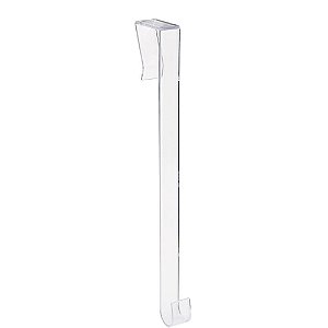 Artigo para decoracao natal suporte guirlanda transparente - cromus (unidade)