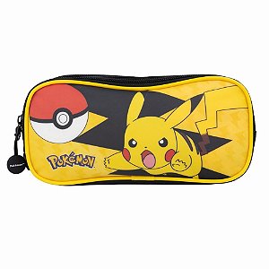 Estojo duplo pokemon pikachu x1 - xeryus (unidade)