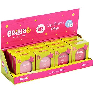 Maquiagem e beleza brilhae lip balm pink 6g - brw (dp.c/12)