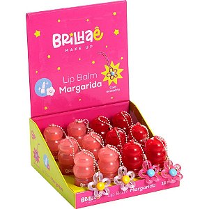 Maquiagem e beleza brilhae lip balm margarida 4ml - brw (dp.c/12)
