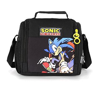 Lancheira termica sonic mao/ombro preta - luxcel (unidade)