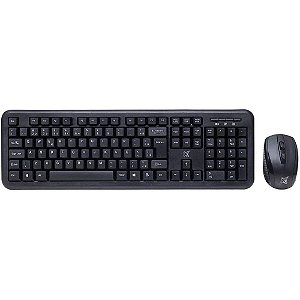 Kit perifericos teclado+mouse cw2000 s/fio pt - maxprint (unidade)
