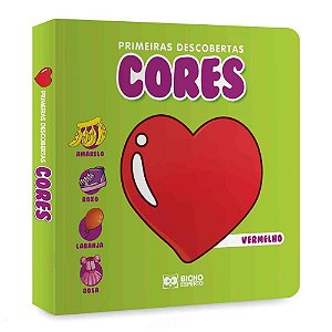 Livro infantil ilustrado primeiras descobertas cores - bicho esperto (unidade)