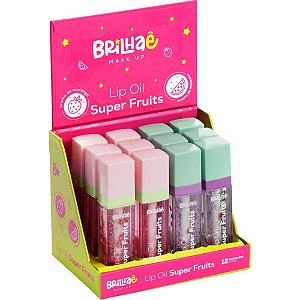 Maquiagem e beleza brilhae lip oil fruits aroma 9 - brw (dp.c/12)