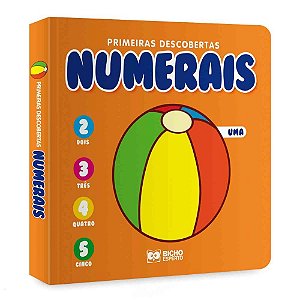 Livro infantil ilustrado primeiras decobertas numerais - bicho esperto (unidade)