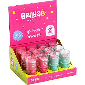 Maquiagem e beleza brilhae lip balm sweet 3,8g. - brw (dp.c/12)