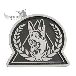 Breve de Peito Condutor de cães de Guerra FAB emborrachado
