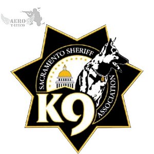 Adesivo K9 SEARCH & RESCUE