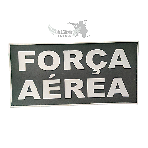 Patch Emborrachado Costa 10x20- Força Aérea