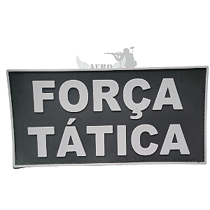 Patch Emborrachado Costa 10x20- Força Tática