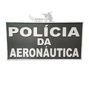 Patch Emborrachado Costa 10x20- Polícia Aeronautica