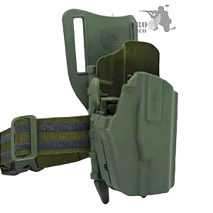 Coldre Evolution Mid-Ride(Destro, Verde-Oliva)