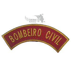 Manicaca Bordada Bombeiro Civil