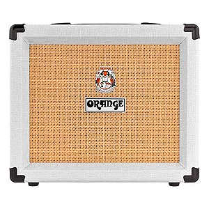 Amplificador Orange Combo Para Guitarra Crush 20 Branco White Edition