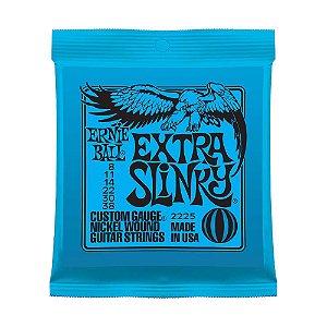 Encordoamento Cordas Guitarra Ernie Ball 008 Slinky 2225