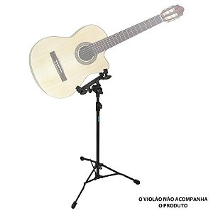 Suporte Pedestal Ask Egv Violão Guitarra Ajuste Usar Em Pé