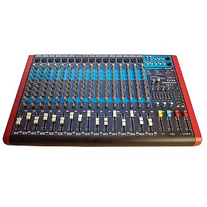 Mesa De Som Soundvoice Ms 16.4 16 Canais 4 Aux