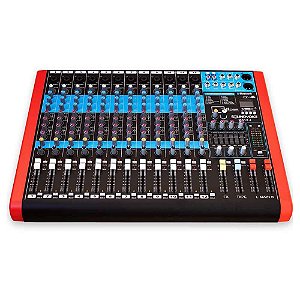 Mesa De Som Soundvoice Ms 12.4 12 Canais 4 Aux