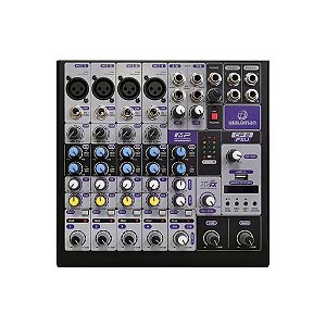 Mesa De Som Mixer Waldman 8 Canais Clear Pro Cp-8Fxu