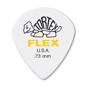 Palheta Dunlop Tortex Flex Jazz III 0,73 mm Com 12 unidades