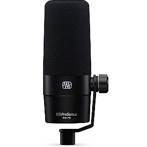 Microfone Dinâmico Vocal Presonus Pd 70 Streaming Podcast