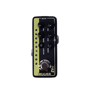 Pedal Mooer Pré Amp M002 Uk Gold 900 - Marshall JCM 900