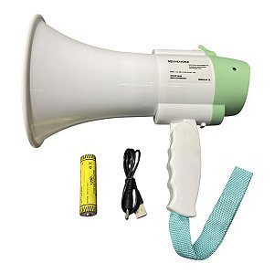 Megafone De Mão Soundvoice MF-20 Com Função Gravação