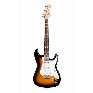 Guitarra Sx Strato Ed1 Basswood Maple Sunburst Com Bag