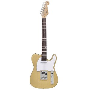 Guitarra Sx Telecaster Ed2 Basswood Maple Butterscotch Blonde Com Bag