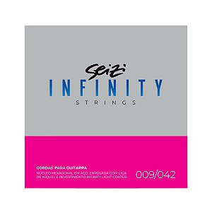 Encordoamento Seizi Guitarra Infinity Light Coated 009 042