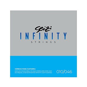 Encordoamento Seizi Guitarra Infinity Light Coated 010 046