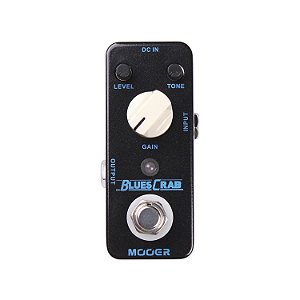 Pedal Mooer Guitarra Blues Crab Overdrive Mbd1