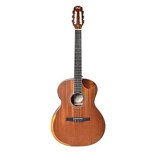 Violão Seizi Nagoya Nylon Kaizen Mahogany Satin Com Bag
