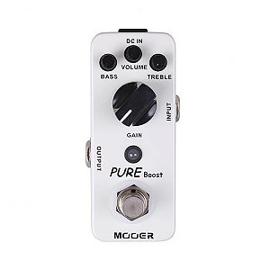 Pedal Mooer Pure Boost Gain Para Guitarra Mbt2