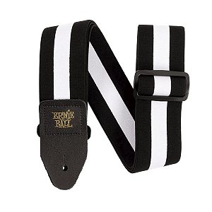 Correia Ernie Ball Polister Ultra Durável Listra Branca P05327