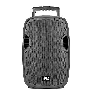 Caixa de Som Ativa Pro Bass Underground 15 Com Bateria Microfone