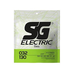 Encordoamento Sg Para Baixo 6 Cordas 032 130 Niquel