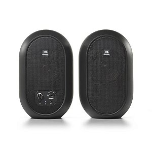 Par Monitor De Referência Jbl 104 Bt Bluetooth 60w Bivolt Preto