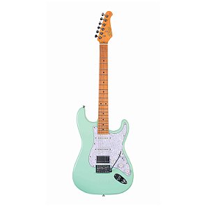 Guitarra Seizi Fun Vintage Budokan Hss Surf Green