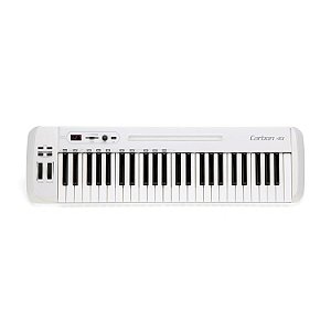 Controlador Midi Samson 49 Teclas Branco Carbon 49 Usb SAKC49