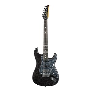 Guitarra Seizi Fun Katana Musashi Hss Midnight Black Sparkle
