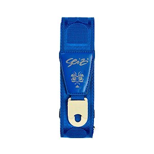 Correia Seizi Air Strap Lock Guitarra Violão Baixo Blue