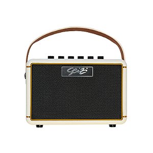 Amplificador Seizi Smart Amp Para Guitarra 10W Branco Com Efeitos