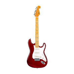 Guitarra SX Sst57 Vintage Series Candy Apple Red  Com Bag