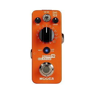 Pedal Mooer Purer Octave 15 Modos de Oitava Polifônica e 1 Detune