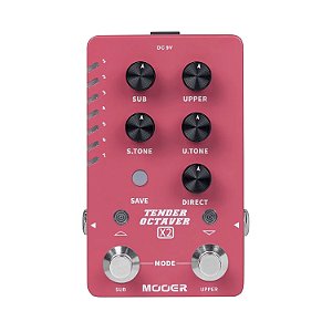 Pedal Mooer Oitavador Tender Octaver X2 Para Guitarra M730