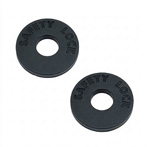 Strap Lock Alra Trava Para Correia Preto Com 2un Par Safety Lock